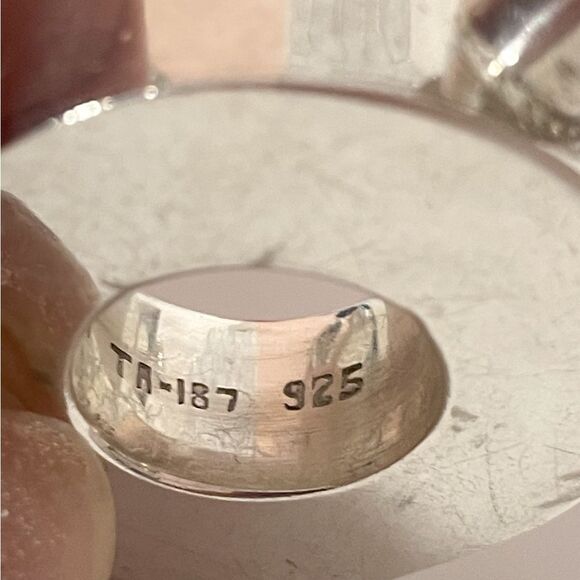 Sterling Silver Geometric Perfume Bottles Duo - Picture 8 of 11